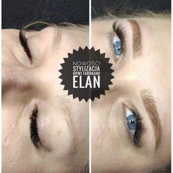 Stylizacja brwi ELAN